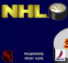 Image n° 4 - screenshots  : NHL '94 (Beta)
